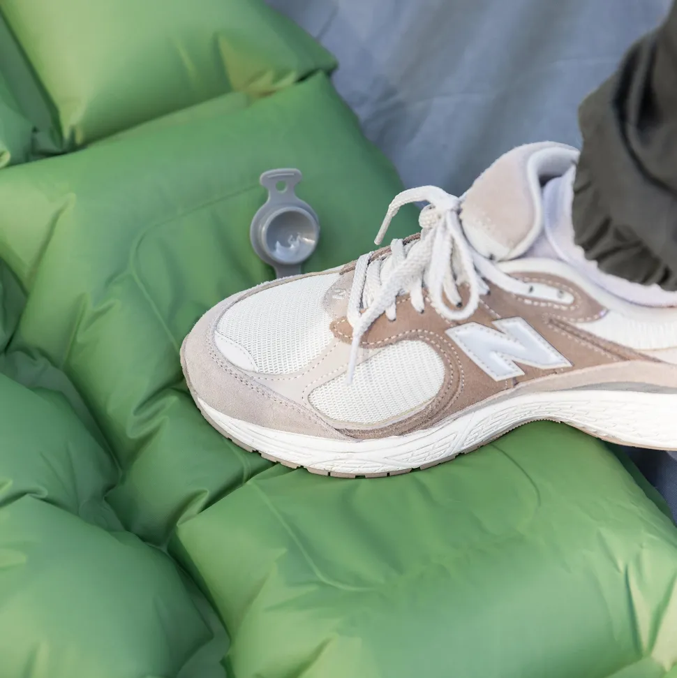 Sunny Hiker - Comfort Liggeunderlag m. Fodpumpe // Grøn