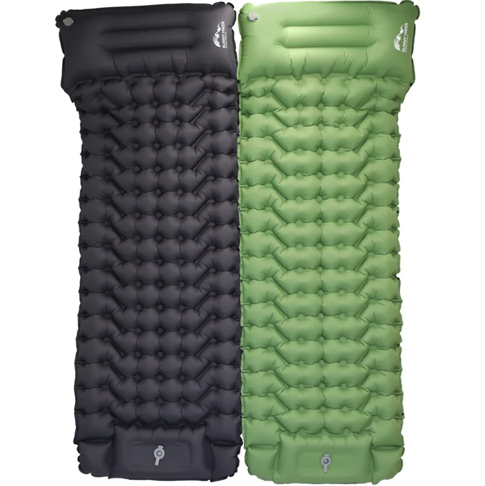 Sunny Hiker - Comfort Liggeunderlag m. Fodpumpe // Sort