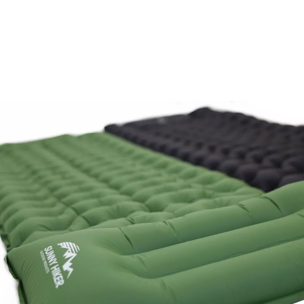 Sunny Hiker - Comfort Liggeunderlag m. Fodpumpe // Sort