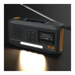 Sunny Hiker - DAB+/FM Nødradio m. Powerbank 5000 mAh