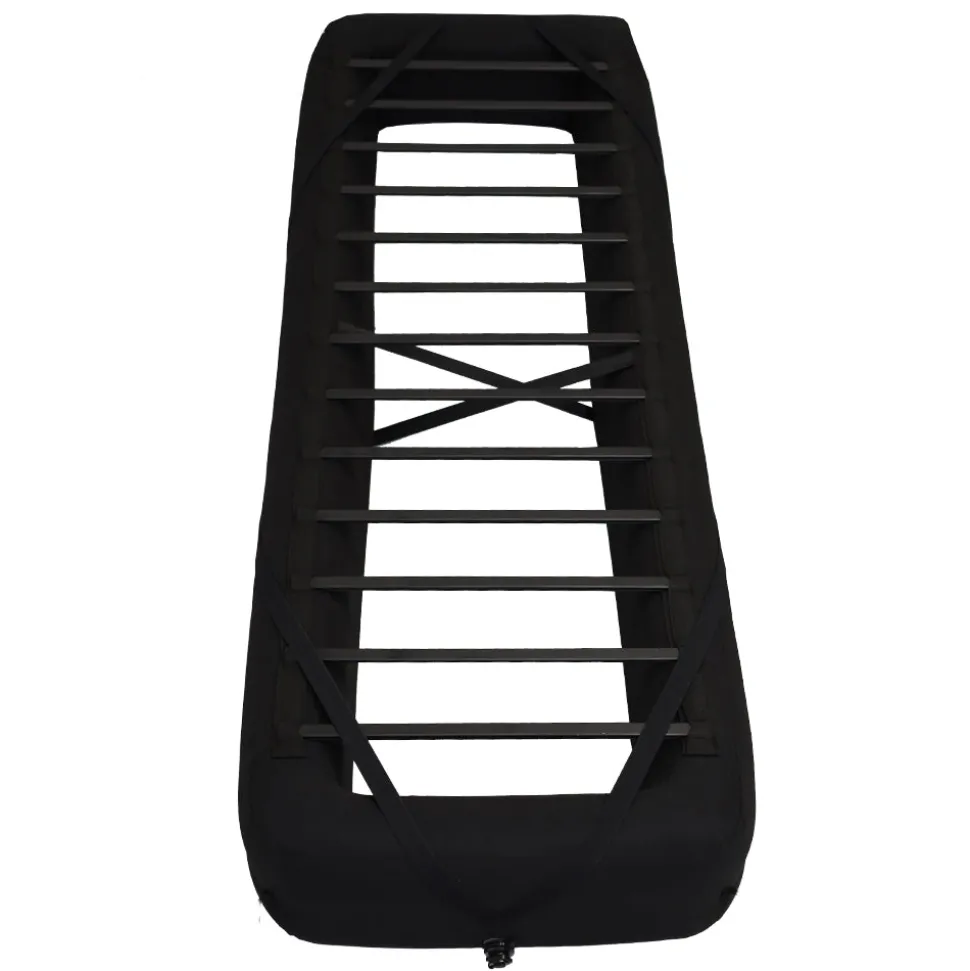 Sunny Hiker - Deluxe Oppustelig Camping Seng // Sort