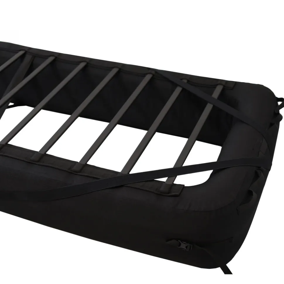 Sunny Hiker - Deluxe Oppustelig Camping Seng // Sort