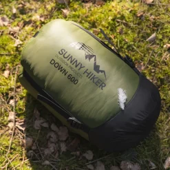 Sunny Hiker - Down 600 Dunsovepose (-2°C) // Olivengrøn