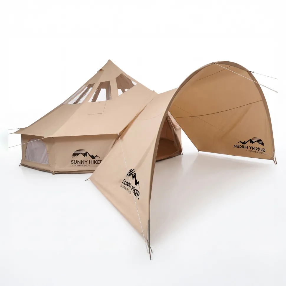 Sunny Hiker - Glamping Arch Bomuld Solsejl