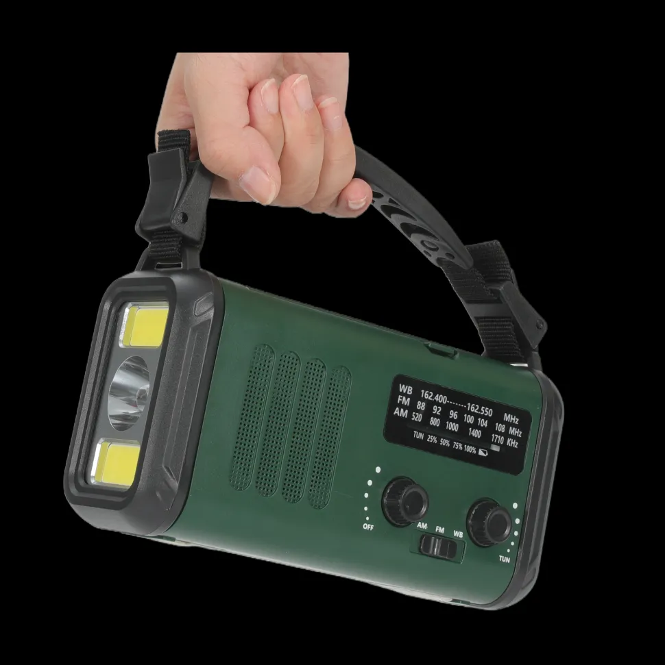 Sunny Hiker - Nødradio 10.000 mAh USB-C