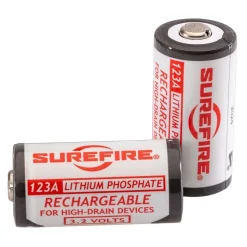 SureFire - 123A Rechargeable Lithium Iron Phosphate Batterier (2 stk)