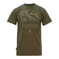SWAZI - Hunter For Life T-Shirt // Olivengrøn