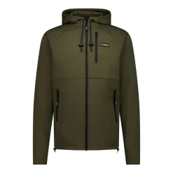 Swazi - Stalker Hooded Fleece Jakke // Stone