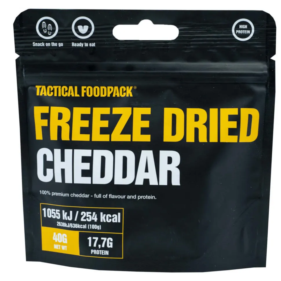 Tactical Foodpack - Frysetørret Cheddar, 102 Kcal