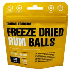 Tactical Foodpack - Frysetørrede Romkugler, 195 kcal