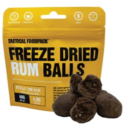 Tactical Foodpack - Frysetørrede Romkugler, 195 kcal