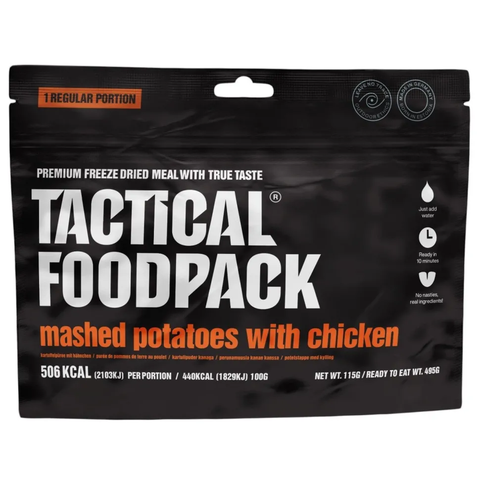 Tactical Foodpack - Kartoffelmos Med Kylling, 506 Kcal