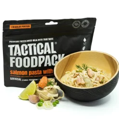 Tactical Foodpack - Pasta Med Laks i Hvidvinssauce, 520 Kcal