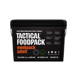 Tactical Foodpack - Vegansk Weekpack Juliett Feltration, 21 måltider (10.290 Kcal)