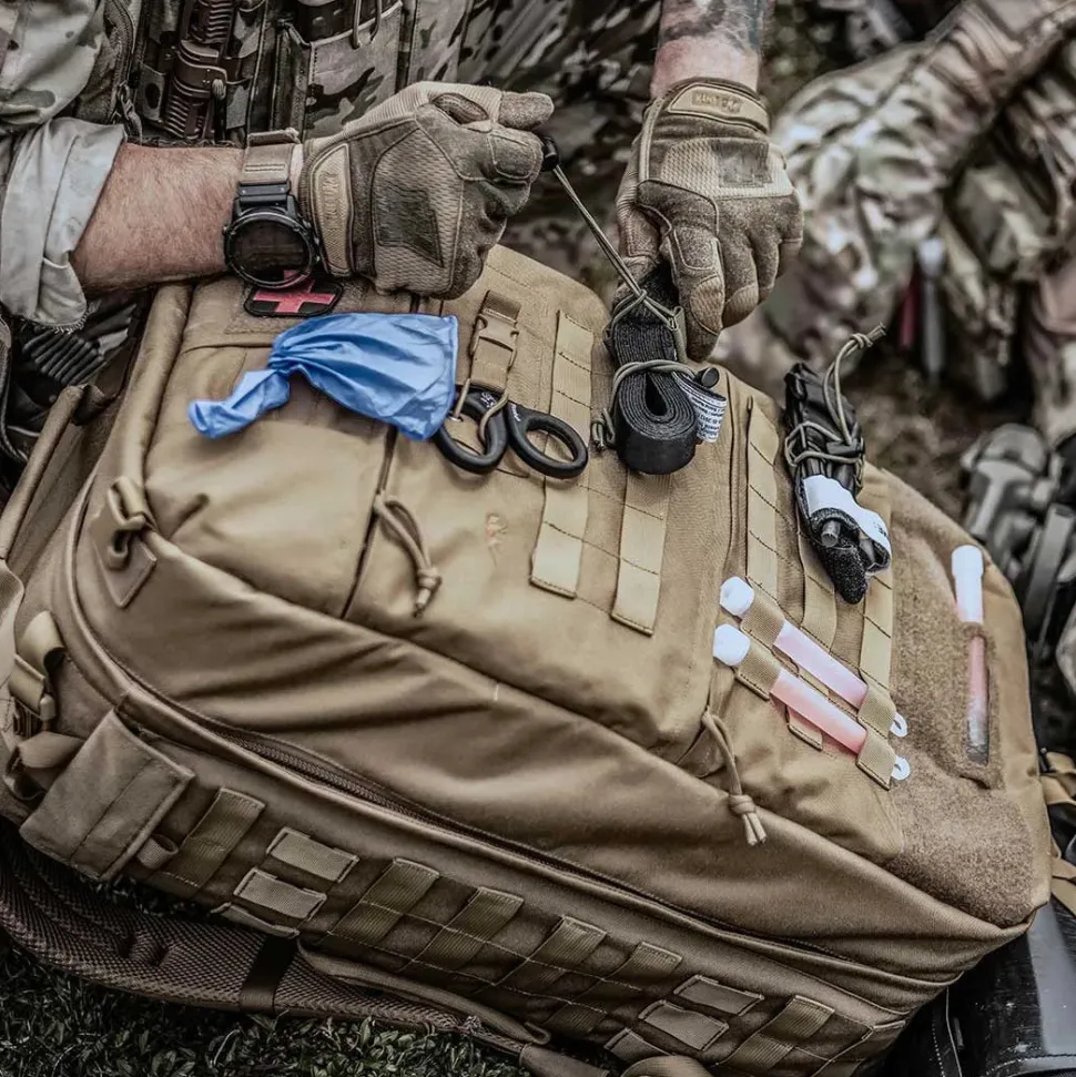 Tasmanian Tiger - First Responder Rygsæk 50L // Coyote Brown