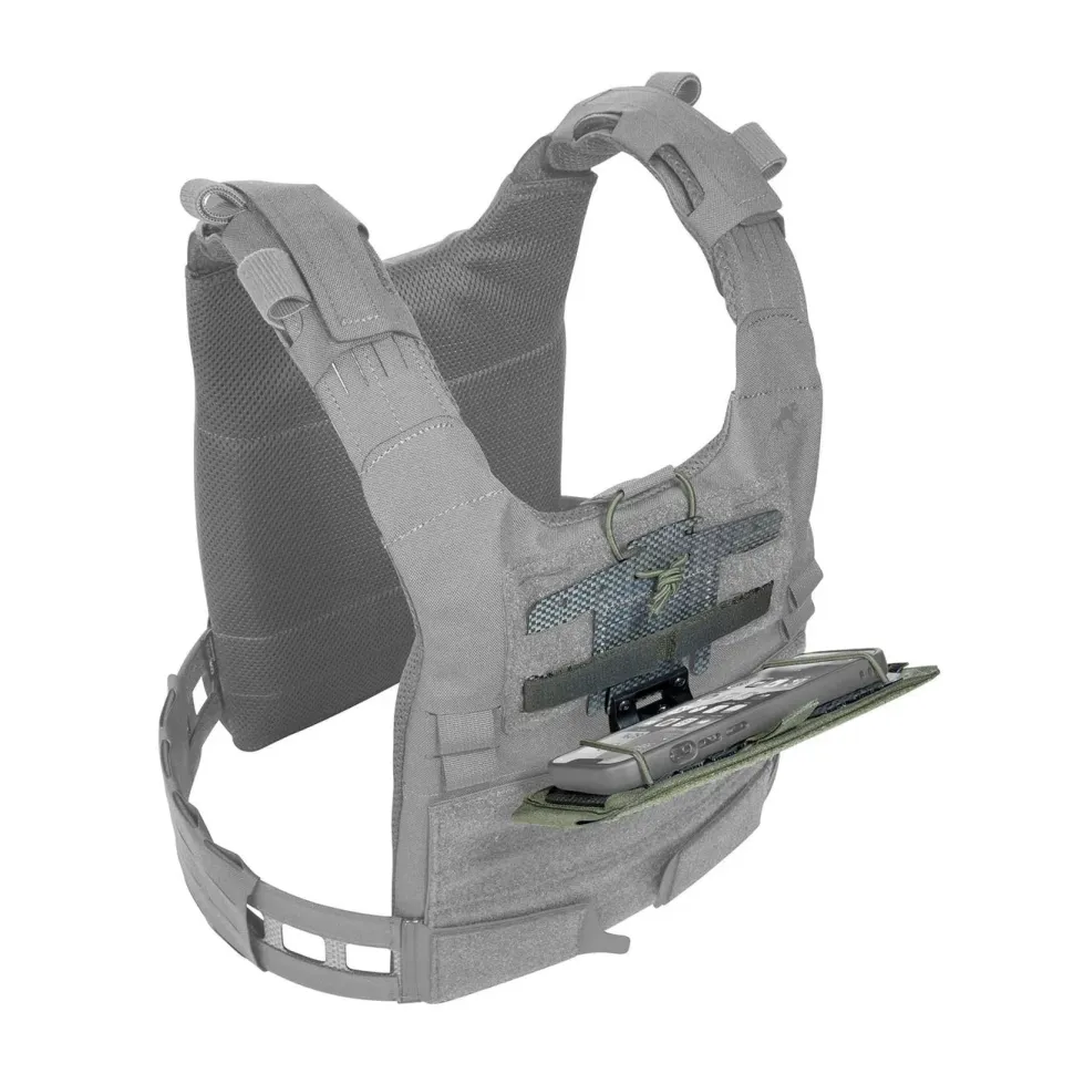 TASMANIAN TIGER - Foldbar Smartphone Plate Holder // Olivengrøn