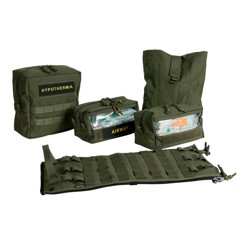 Tasmanian Tiger - Medic Transporter Pouch Panel // Olivengrøn