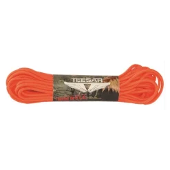 Teesar - US 550 Paracord Faldskærmssnor Orange (15 meter)