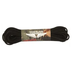 Teesar - US 550 Paracord Faldskærmssnor Sort