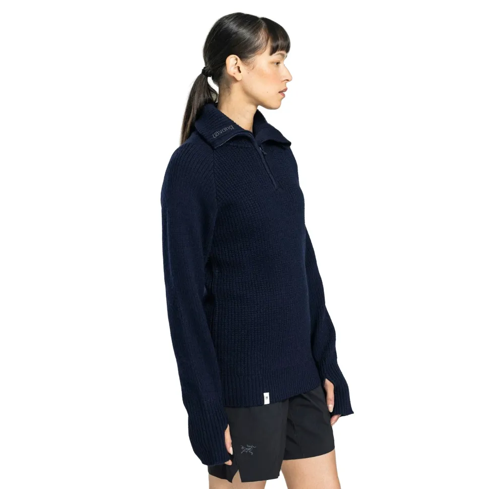 Ulvang - Rav 2.0 Sweater m. Lynlås // Mørkeblå