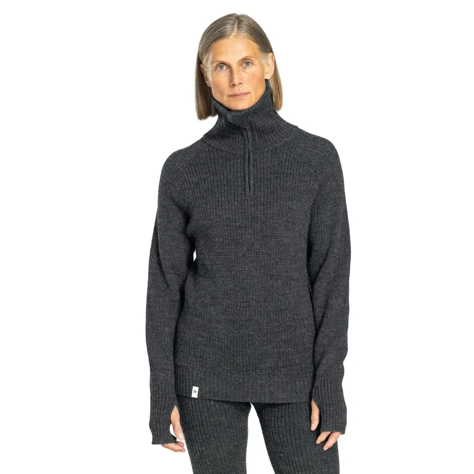 Ulvang - Rav 2.0 Sweater m. Lynlås // Mørkegrå