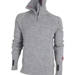 Ulvang - Rav Sweater m. Lynlås // Lys Grå