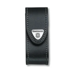 Victorinox - Bælteetui i læder m. velcrolukning til Swiss Army 91 mm (2-4 lag)