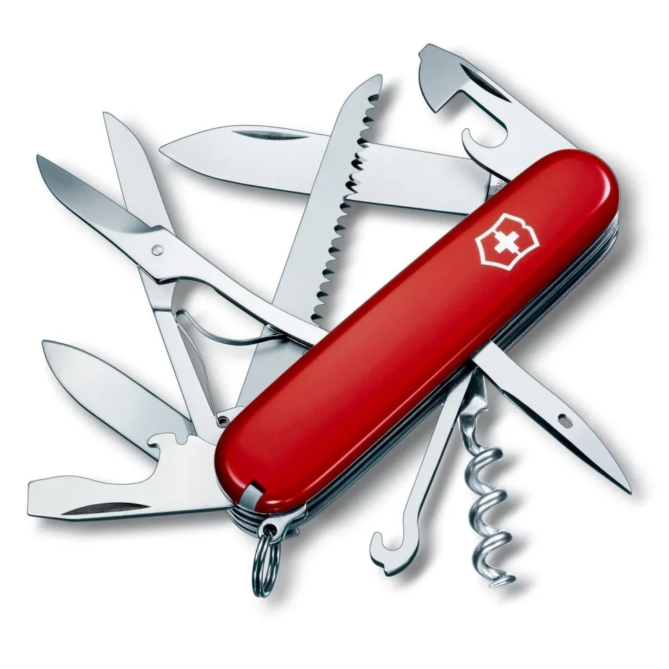 Victorinox - Huntsman Schweizerkniv 91 mm // Rød
