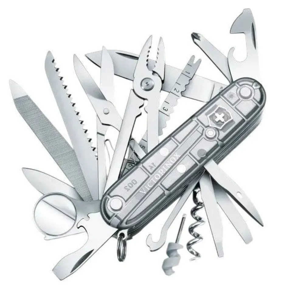 Victorinox - Swiss Champ 91 mm Gennemsigtig