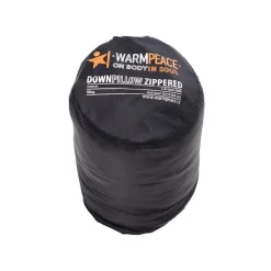 Warmpeace - Down Pillow Zippered Hovedpude Sort