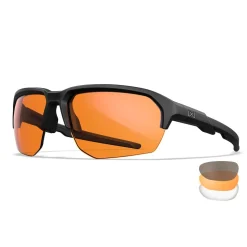 Wiley X - JAKL Ballistiske Briller - 3 Linser // Sort