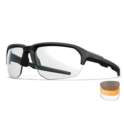 Wiley X - JAKL Ballistiske Briller - 3 Linser // Sort