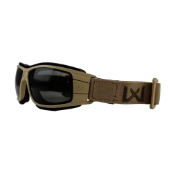 Wiley X - LYNX Sikkerhedsbriller // Grey/Clear - Tan Frame