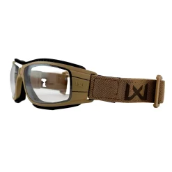 Wiley X - LYNX Sikkerhedsbriller // Grey/Clear - Tan Frame