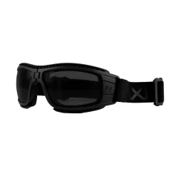 Wiley X - LYNX Sikkerhedsbriller // Grey/Clear - Matte Black Frame