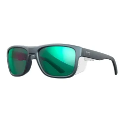 Wiley X - OVATION Solbriller // Captivate Pol Green Mirror / Matte Graphite Frame