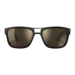 Wiley X - OVATION Solbriller // Captivate Pol Tungsten Mirror - Matte Black/Tan Frame