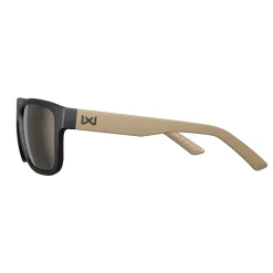 Wiley X - OVATION Solbriller // Captivate Pol Tungsten Mirror - Matte Black/Tan Frame
