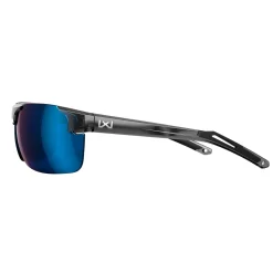 Wiley X - PRIME Captivate Solbriller // Pol Blue Mirror - Gloss Crystal Grey Frame