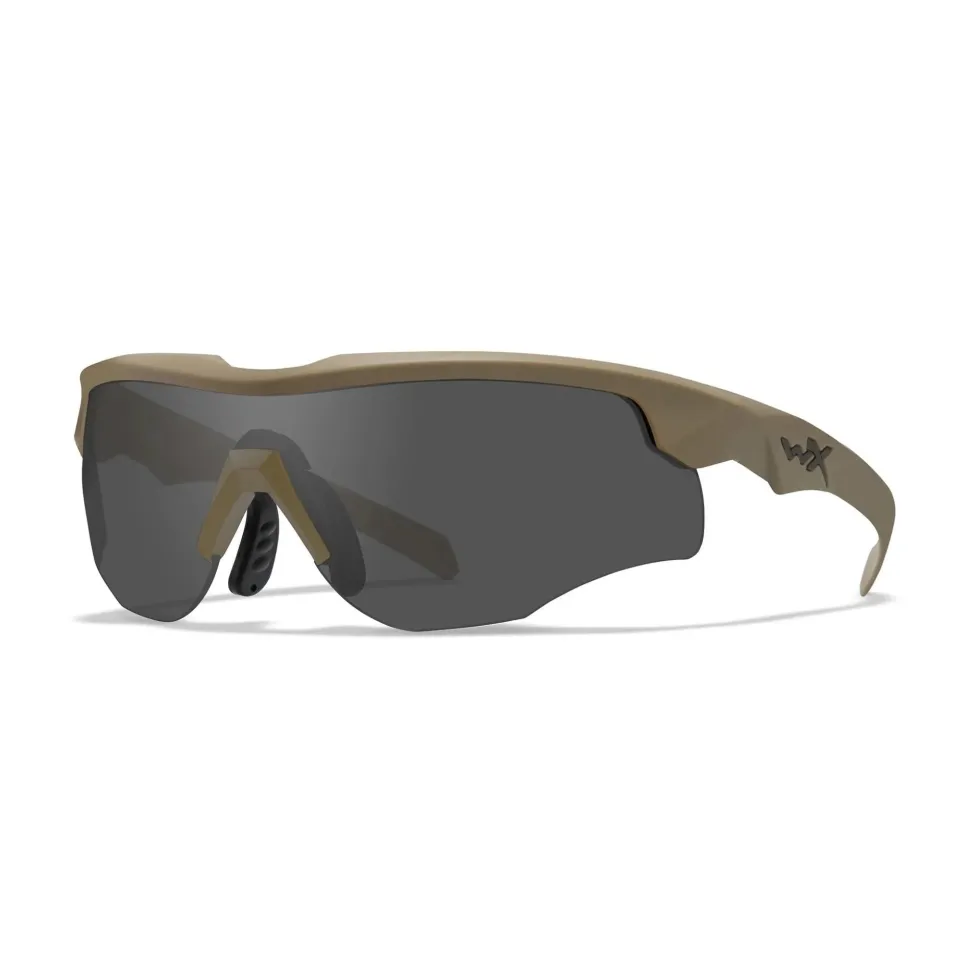 Wiley X - ROGUE Comm Skydebriller // Sand - 3 Linser