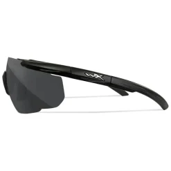 Wiley X - Saber Advanced Ballistiske Briller i Sort // Sort/klar - 2 Linser