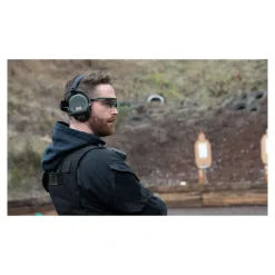 Wiley X - Saber Advanced Ballistiske Briller i Sort // Sort/klar - 2 Linser