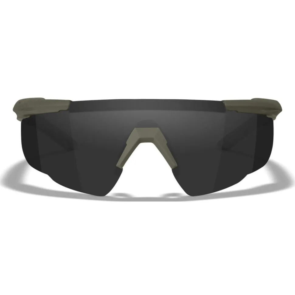 Wiley X - Saber Advanced Ballistiske Briller // Grøn - 3 Linser