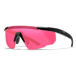 Wiley X - Saber Advanced Ballistiske Briller i Sort // Pink - 1 Linse