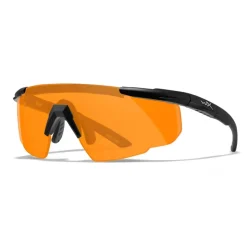 Wiley X - Saber Advanced Ballistiske Briller i Sort // 3 Linser - Grå/Orange/Pink