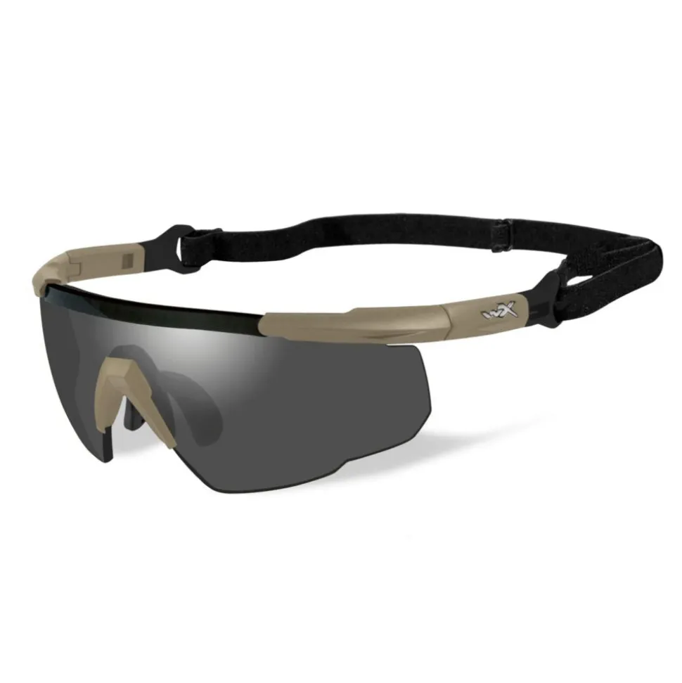 Wiley X - Saber Advanced Ballistiske Briller // Sand - 3 Linser