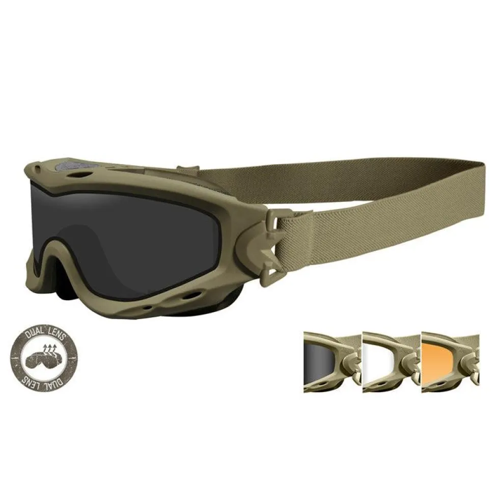 Wiley X - SPEAR Dual Goggles Briller - 3 Linser