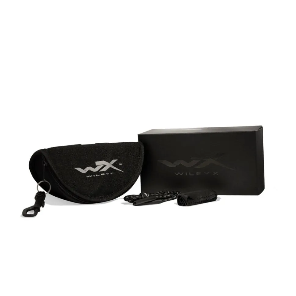 Wiley X - VAPOR 2.5 Black Frame Solbrille // 3 Linser