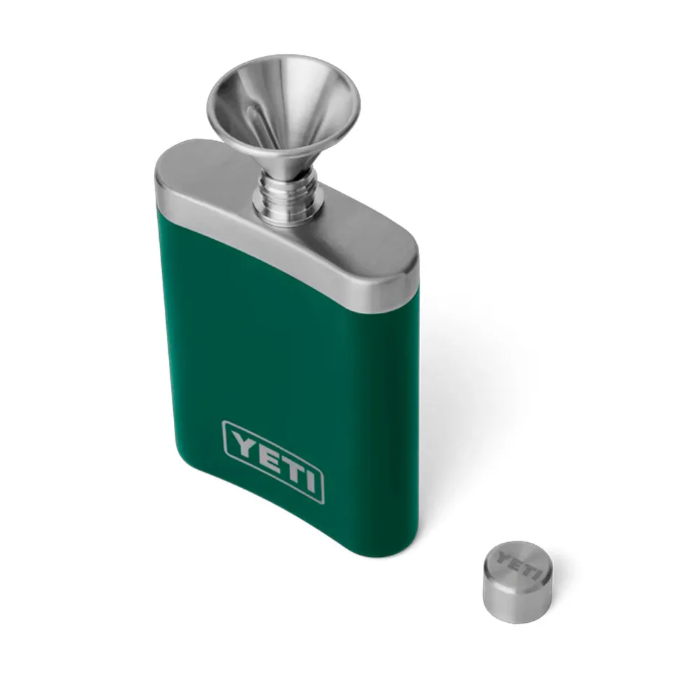 YETI - Rambler Flask Lommelærke // Black Forest Green