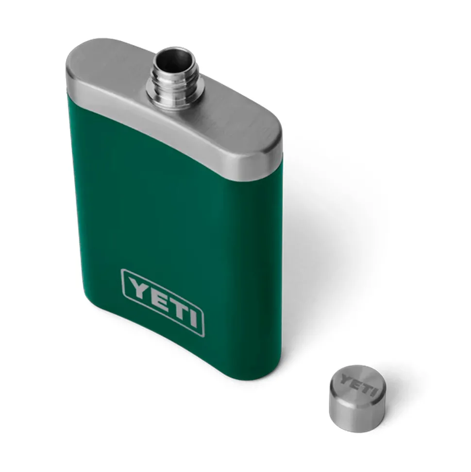 YETI - Rambler Flask Lommelærke // Black Forest Green